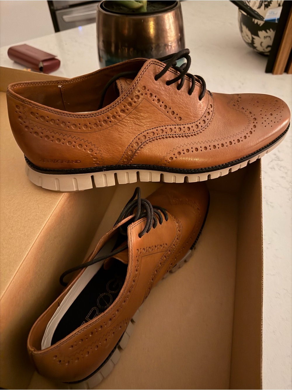 Cole Haan Men's Men's ZERØGRAND Wingtip Oxford 13US